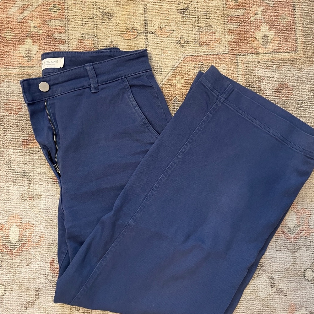 Everlane Cropped Wide Leg Pant